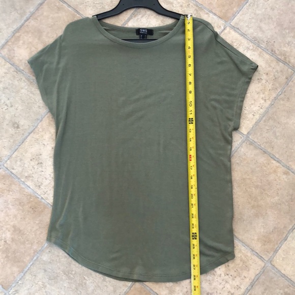 SWS Essentials khaki green top - Picture 5 of 8